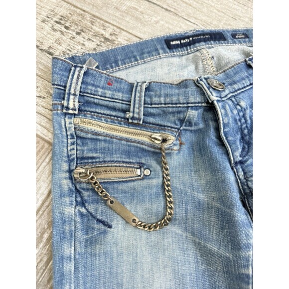 Miss Sixty Womens Jeans Blue Skinny Fit Radio Stretch Denim Low Rise Y2K Size 24 - Picture 5 of 12